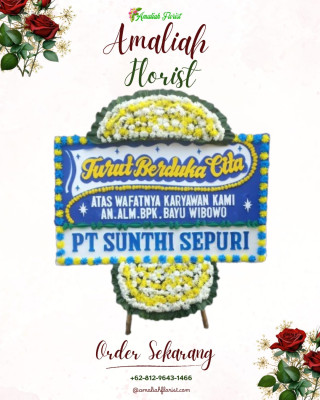 Papan Bunga Duka di Elelim
