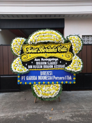 Papan Bunga Duka di Elelim