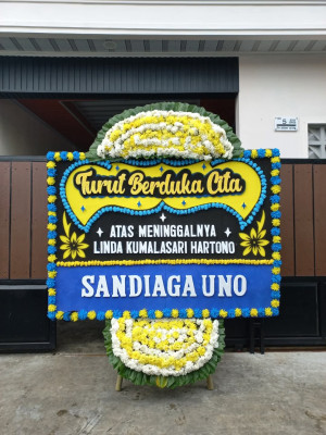 Papan Bunga Duka di Elelim